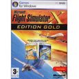 JEUX PC FLIGHT SIMULATOR X EDITION GOLD / JEU PC DVD