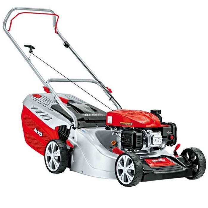 AL-KO SILVER 465PA - Tondeuse thermique -moteur AL-KO 125 PRO - 46 cm ...