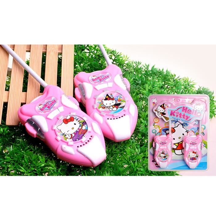 Hello Kitty Talkie Walkie Achat / Vente talkiewalkie jouet Cdiscount