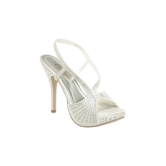 chaussure a talon strass