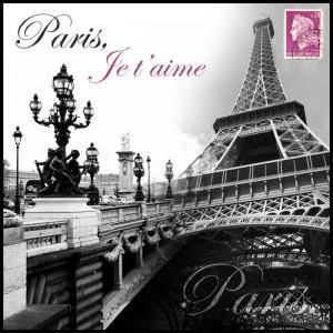 PARIS Tableau déco box art 25x25cm - Achat / Vente tableau - toile Cadre mdf peint photo à l ...