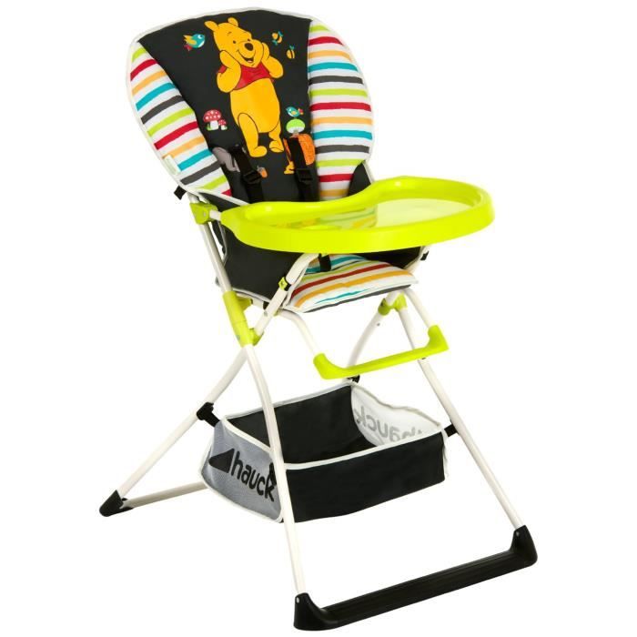 Chaise Haute Hauck Winnie disney chaise haute mac baby winnie noir motif multicolore Chaise Haute Hauck Winnie disney chaise haute mac baby winnie noir motif multicolore