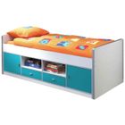  Lit capitaine Swithome Mindy 90x200 Turquoise