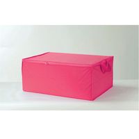 BOITE DE RANGEMENT HOUSSE DE COUETTE ROSE