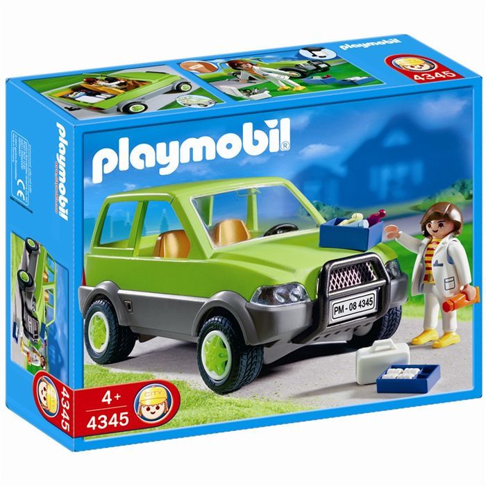 Playmobil Vétérinaire avec 4x4 Achat / Vente univers miniature