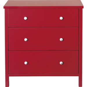 commode rouge