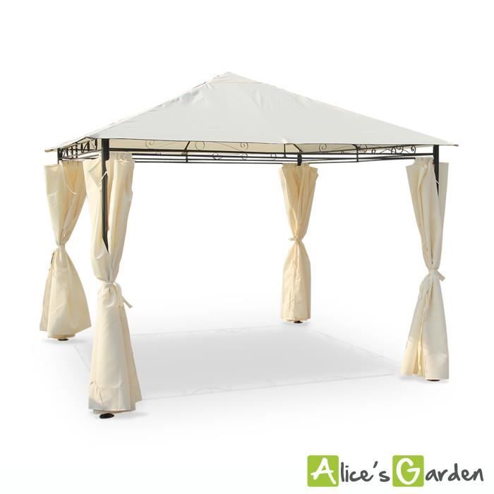 pergola 3x3m tolosa Achat / Vente tonnelle barnum Pergola 3x3m