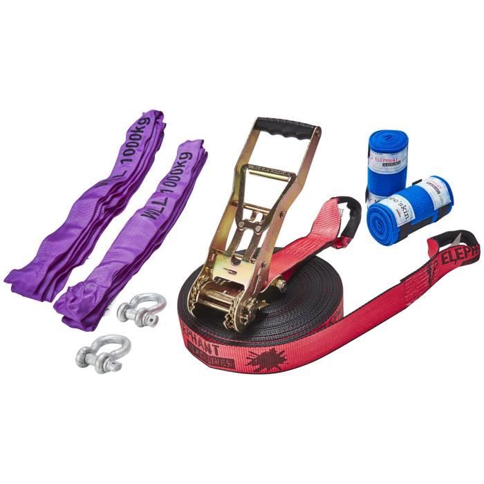 Elephant Slacklines Slackline Freak Flash'line Set Femme pink Achat