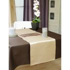 CHEMIN DE TABLE - SET DE TABLE CHEMIN TABLE SAMOURAI TAUPE