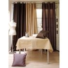 NAPPE DE TABLE NAPPE 140X240 SAMOURAI TAUPE