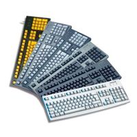 CLAVIER - PAVE NUMERIQUE Cherry - Clavier 105 touches - USB - Beige