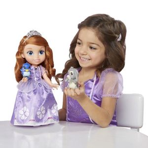 PRINCESSE SOFIA Poupée Sofia 30 cm Chantante Et Interactive Avec Ses 2 Compagnons
