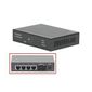 SWITCH - HUB ETHERNET - INJECTEUR SWITCH 4x10/100+FIBRE