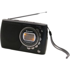 ROADSTAR TRA 2362 Radio De Voyage Multibandes - Pll - 10 Gammes : 10 Sw/Mw - Fonctions Montre/Réveil - Sortie Casque