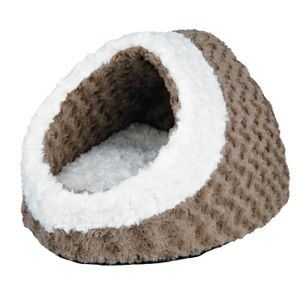 TRIXIE Abri douillet Kaline 35x26x41cm - Taupe et cr?me - Pour chien