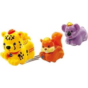 TUT TUT ANIMO Coffret Trio Fôret (avec guépard, koala et écureuil)