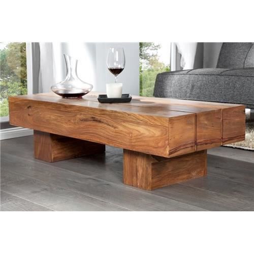 table salon transformable bois