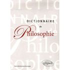 SCIENCES HUMAINES Dictionnaire de philosophie
