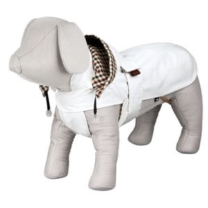 TRIXIE Manteau Certaldo S: 33 cm blanc pour chien