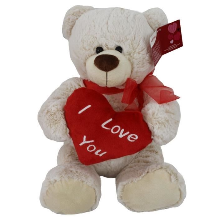 ours en peluche i love you