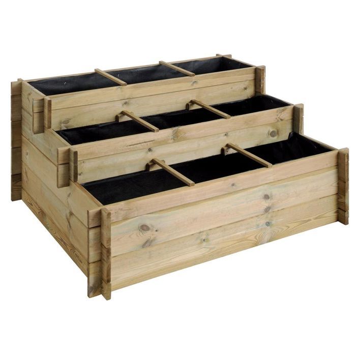 Jardin potager en bois achat / vente jardin potager en bois pas ... Potager clôture désign