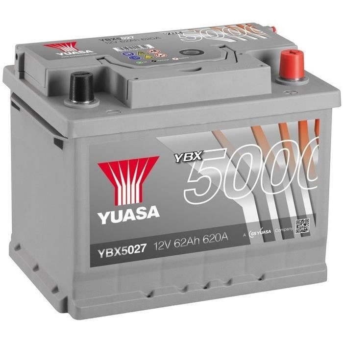YUASA Silver High Performance Batterie Auto 12V 62Ah 600A Achat