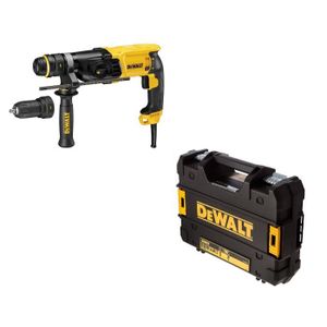 DEWALT Perforateur burineur SDS Plus D25134K 800 W avec coffret de transport Tstak et mandrin interchangeable 13 mm