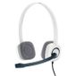 CASQUE  - MICROPHONE Logitech Stereo Headset H150 Cloud White