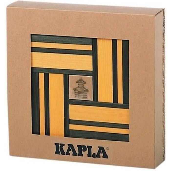 Kapla Baril couleur vert jaune Achat / Vente assemblage construction