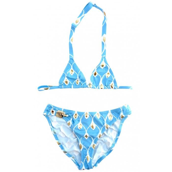 Princesse ilou Maillot de bain fille 2 pièces Bleu Achat Vente