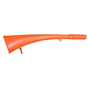 TERRITOIRE CHASSE Corne en Plastique Fluo de 22 cm