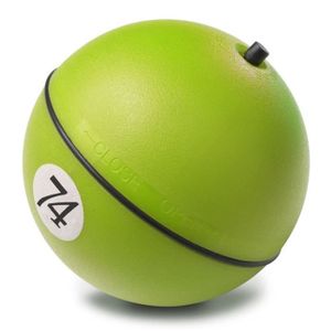 D&D Adventure Magic Balle - ?8cm - Lime - Pour chien et chat