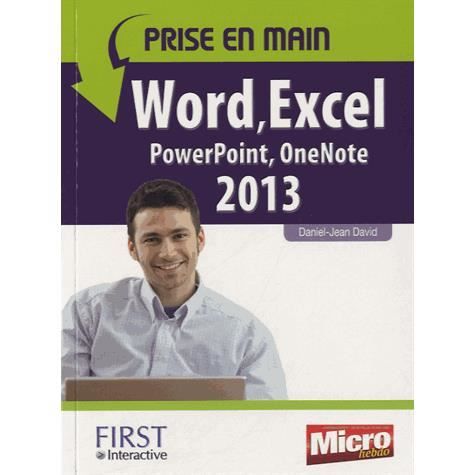 Word, Excel, Powerpoint, Onenote 2013 - Achat / Vente livre Daniel-Jean