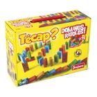 JEU ASSEMBLAGE CONSTRUCTION Tecap ? Dominos Rigolos 76 pièces