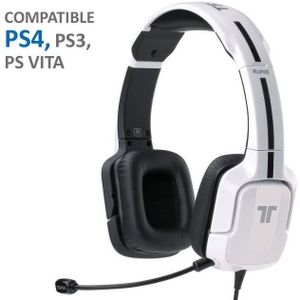 CABLE - CONNECTIQUE TRITTON KUNAI Micro-Casque-Blanc-PS VITA/PS3/PS4 CABLE - CONNECTIQUE TRITTON KUNAI Micro-Casque-Blanc-PS VITA/PS3/PS4