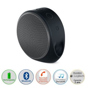 LOGITECH X100 Enceinte Bluetooth Gris/Noir