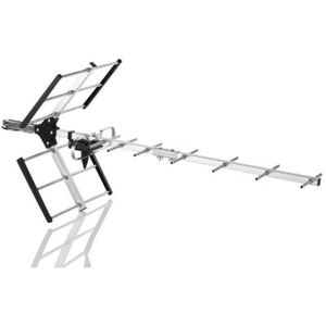 ONE FOR ALL SV9354 - Antenne TV extérieure TNT, Full HD, Filtre 4G - Gris