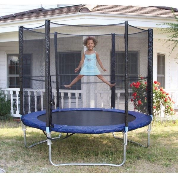 Trampoline avec filet enfant en metal Pour un plaisir bondissant