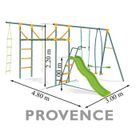 BALANCOIRE - PORTIQUE - STATION DE JEUX  SOULET Portique acier "PROVENCE"