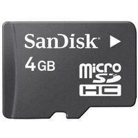CARTE MEMOIRE Carte mémoire microSD 4 Go