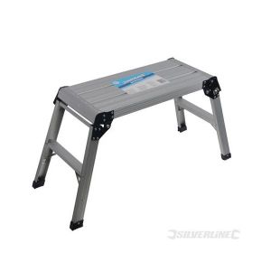 SILVERLINE Escabeau plateforme - Dimensions : 910 x 415 x 500 mm