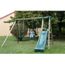 CHALET &amp; JARDIN Portique passerelle et toboggan