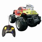 RADIOCOMMANDE TERRESTRE Modelco 4x4 Monster XTX rouge et jaune