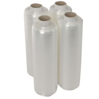 FILM PALETISATION Lot de 4 bobines de film transparent préétiré