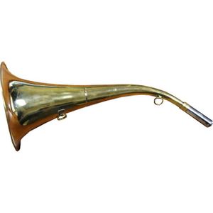 TERRITOIRE CHASSE Corne Laiton Sortie Ronde de 40 cm
