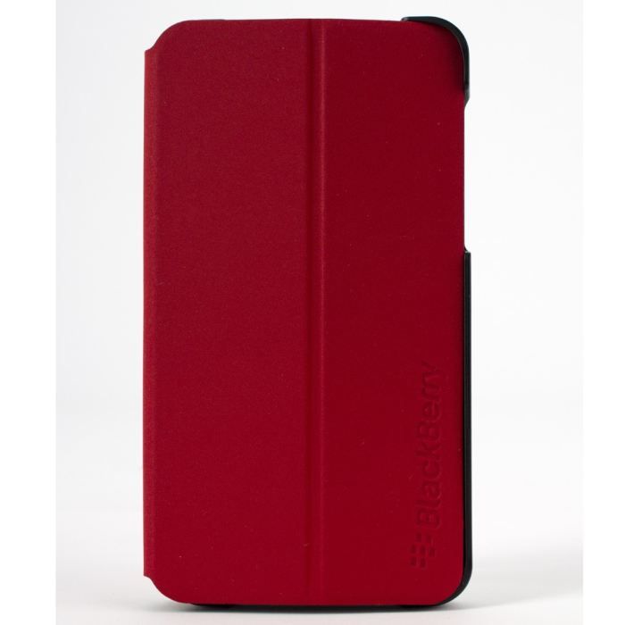 BLACKBERRY Etui Flip Rouge Z10 Achat / Vente BLACKBERRY Etui Flip