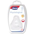 CHICCO Lot 2 Tétines Physiologiques Silicone