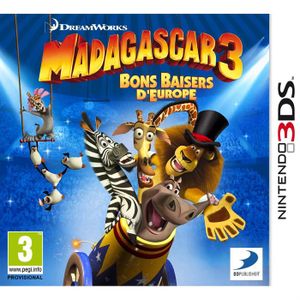 JEUX DS MADAGASCAR 3 / Jeu console 3DS