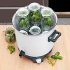 STERILISATEUR DE BOCAUX ELECTRIQUE Stérilisateur à bocaux/Réchaud pour vin chaud 25L