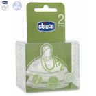  CHICCO Lot 2 Tétines Step-Up 2 Flux variable